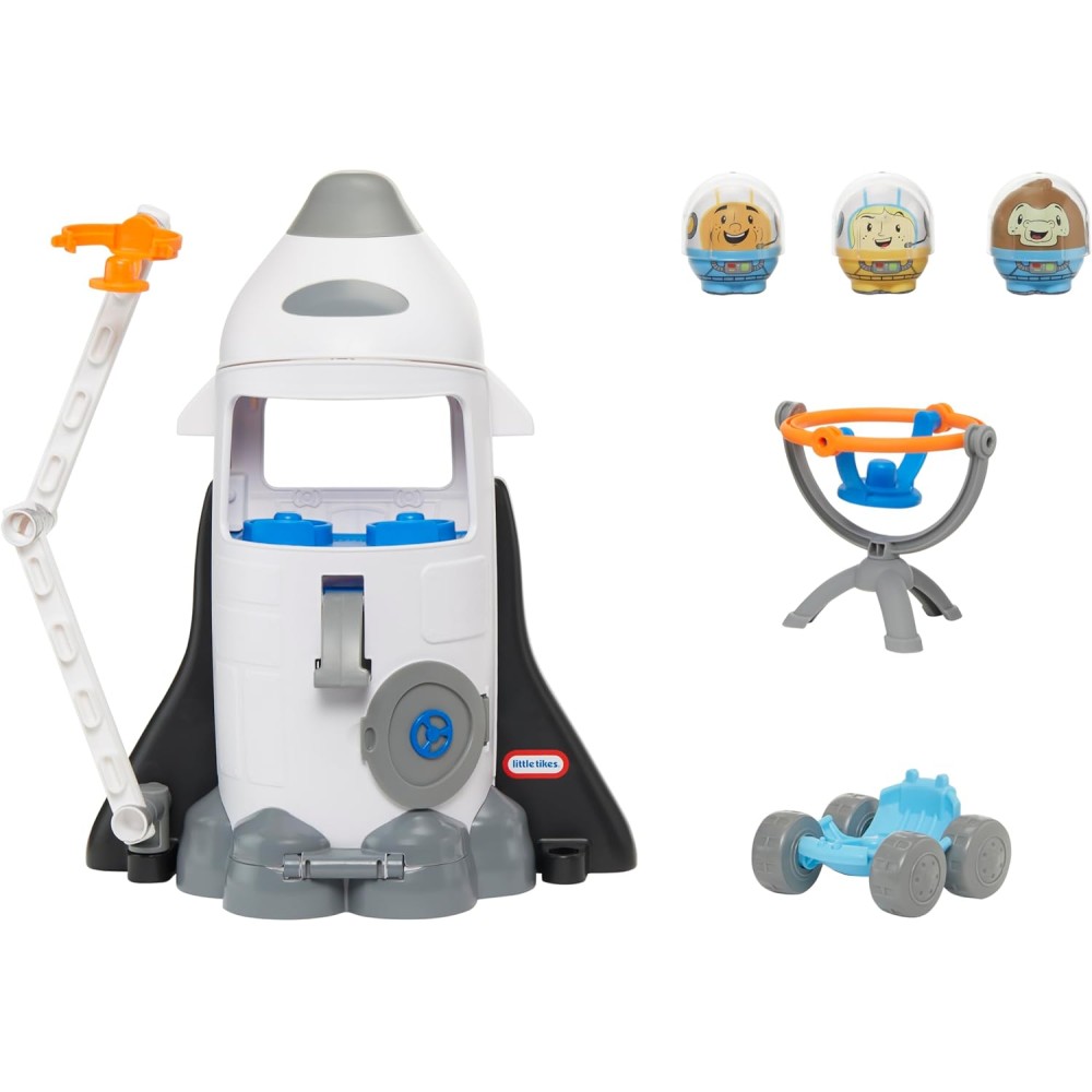 Little Tikes Toddle Tots Launch Time Rocket | Space Rocket & 3 Figures for Toddlers