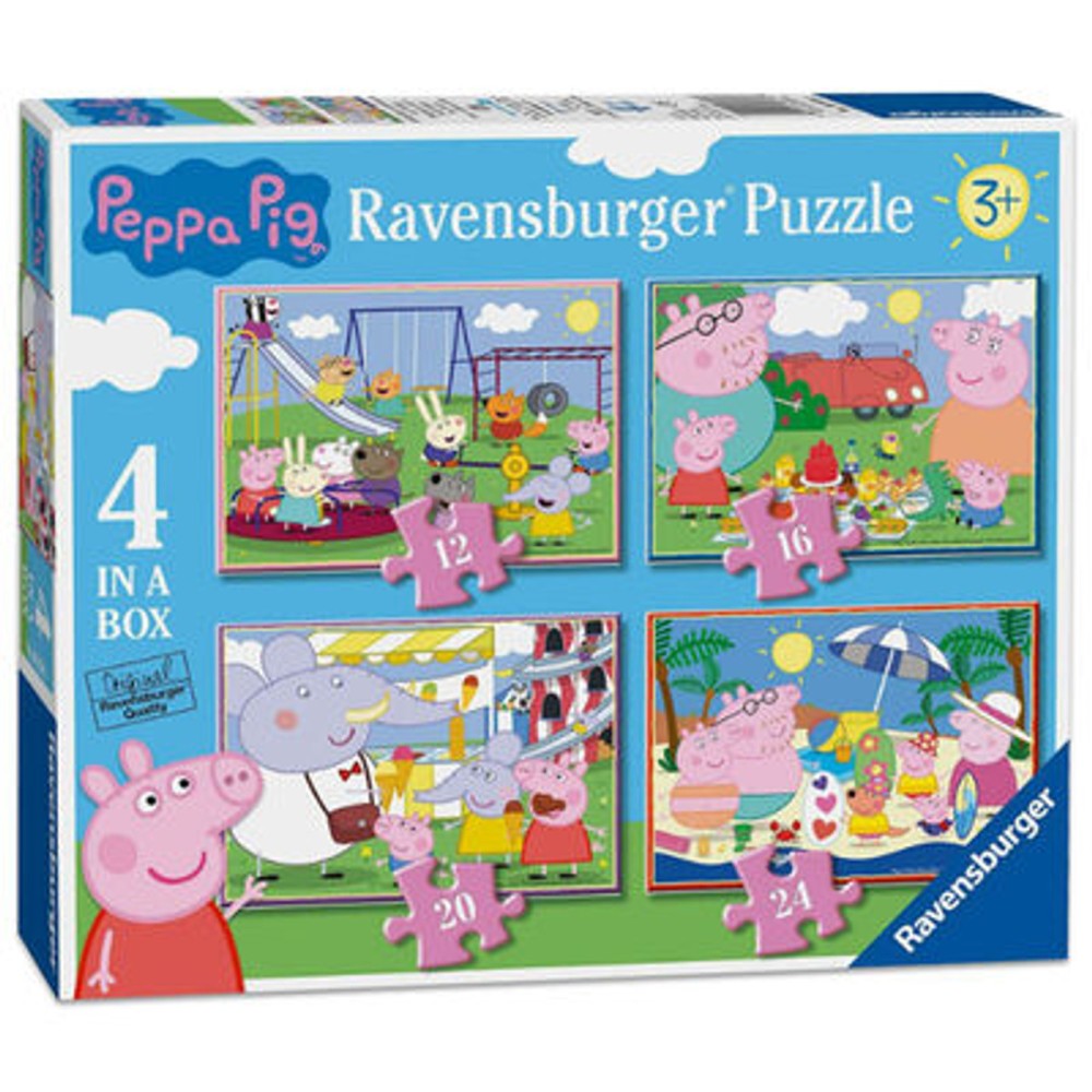 Peppa Pig 4-in-a-Box Puzzle