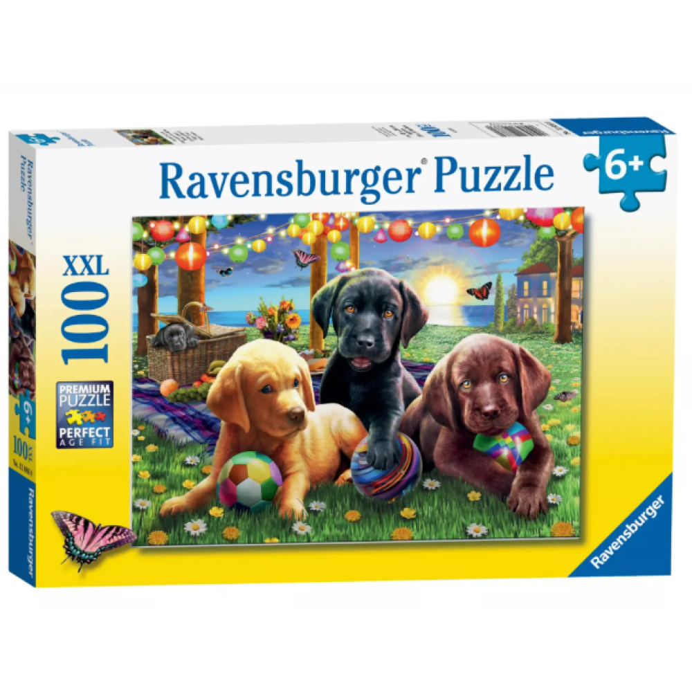 Ravensburger Puppy Picnic 100pc XXL