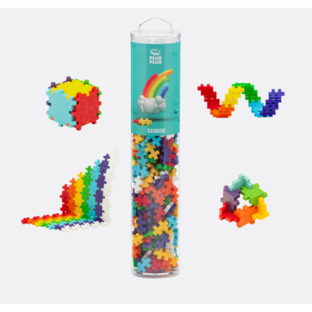 Plus Plus Rainbow Mix 240pcs