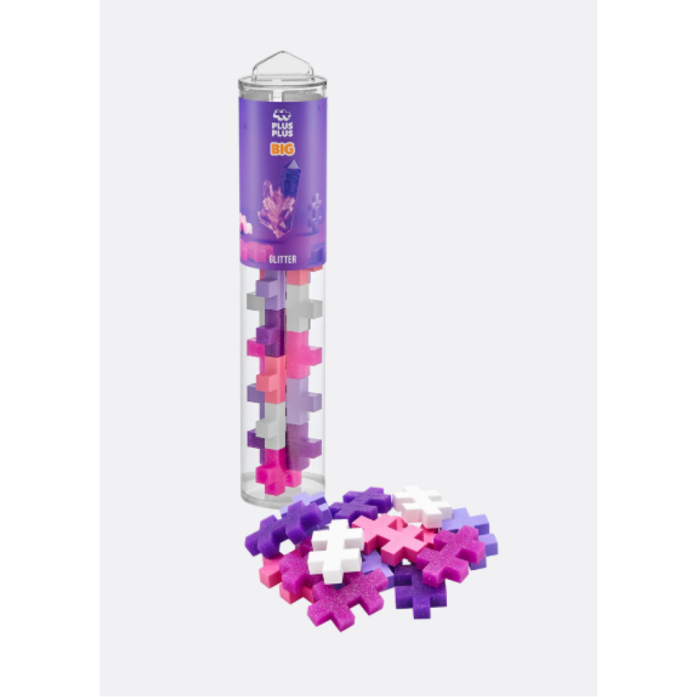 Plus Plus Big Glitter Mix 15pcs