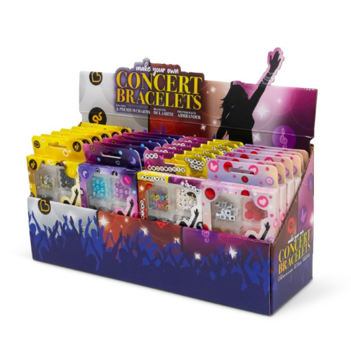 CONCERT BRACELETS - SMALL BOX ASSORTMENT IN CDU