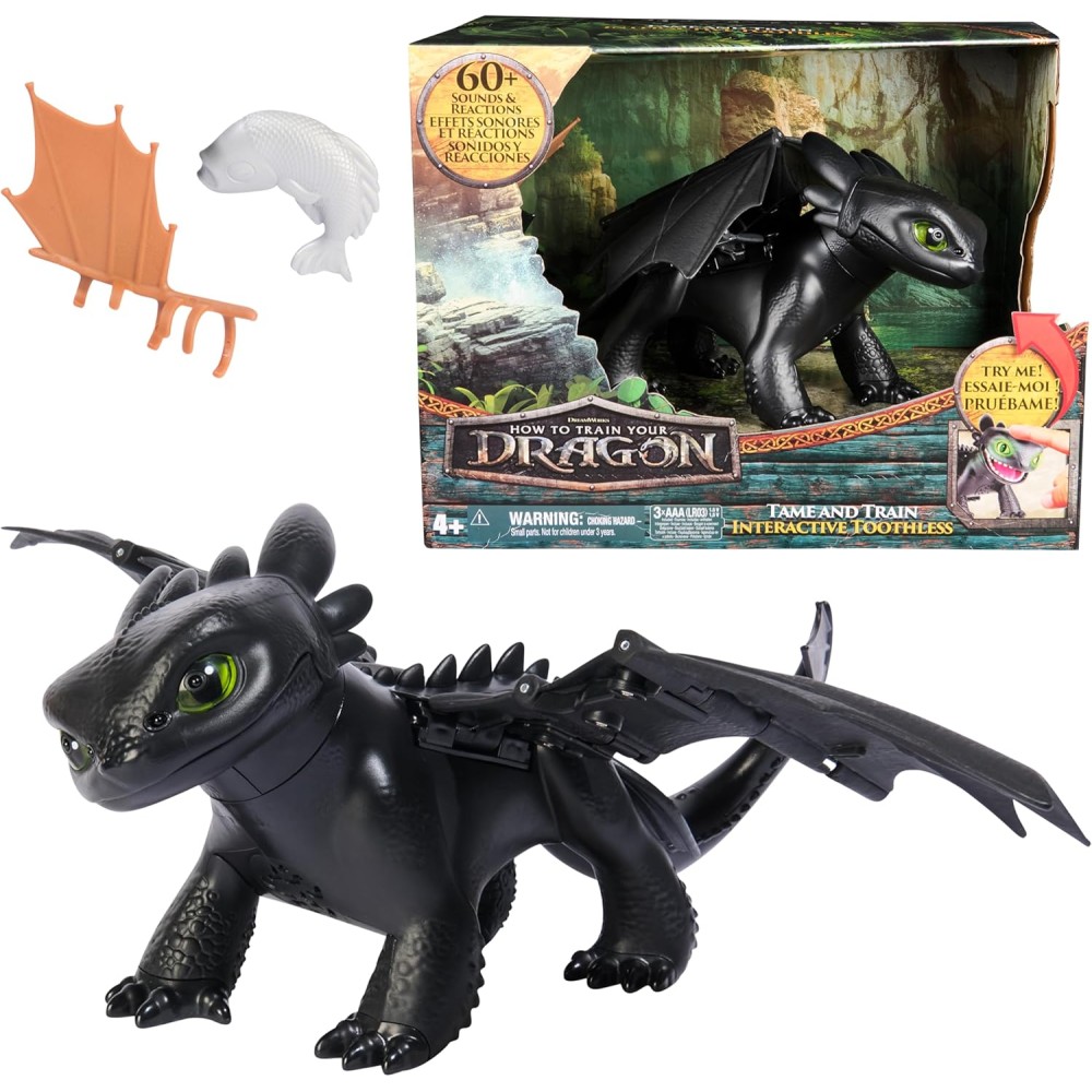 Ultimate Plasma Blast Toothless – 25″ Wingspan Action Dragon