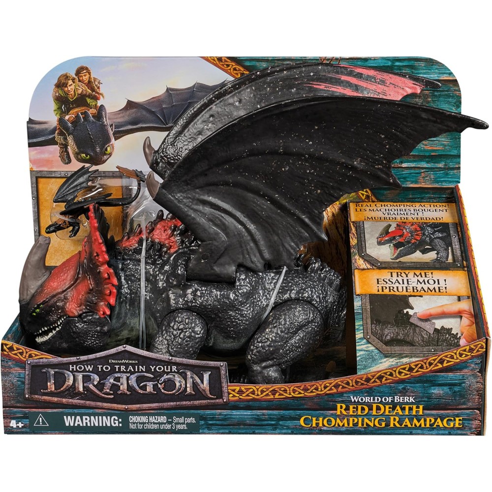 Red Death Chomping Rampage Dragon | Stakelum Store