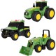 John Deere 3-Pack Lights & Sound Farm Vehicles