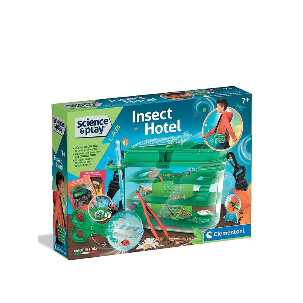 Clementoni Insect Hotel Science & Play Kit
