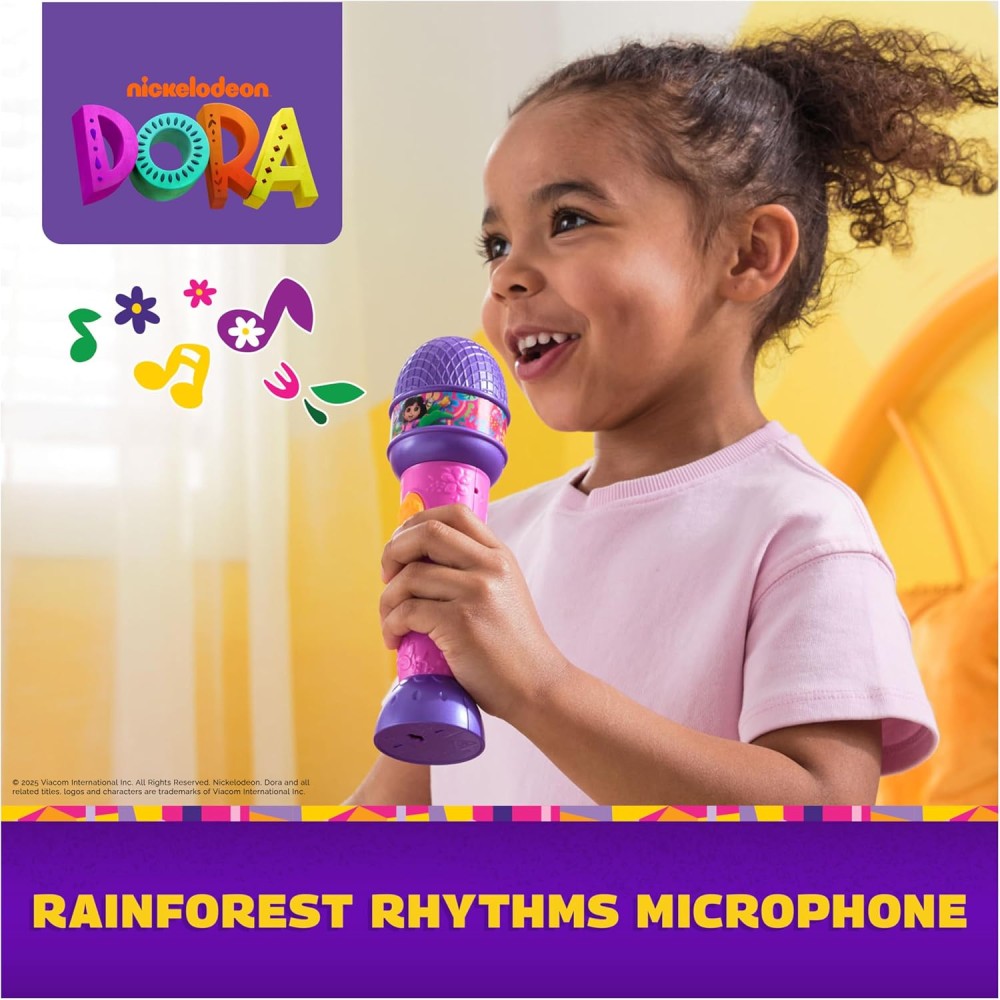 Dora Rainforest Rhythms Bilingual Microphone