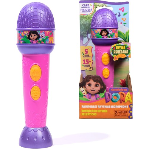 Dora Rainforest Rhythms Bilingual Microphone