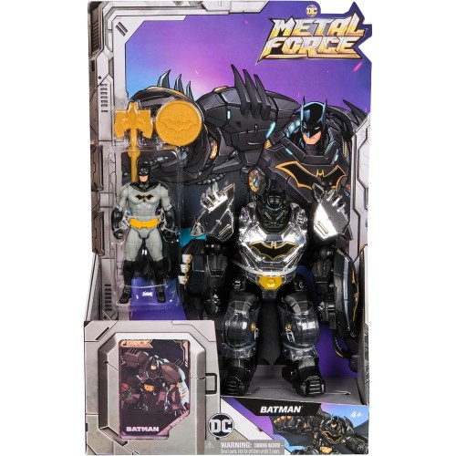 Metal Force Batman 6″ Action Figure (with Armour)