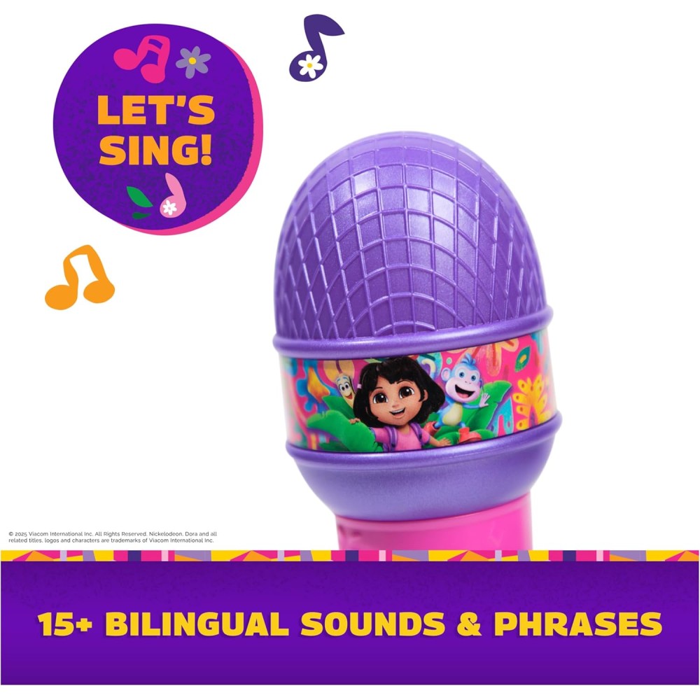 Dora Rainforest Rhythms Bilingual Microphone