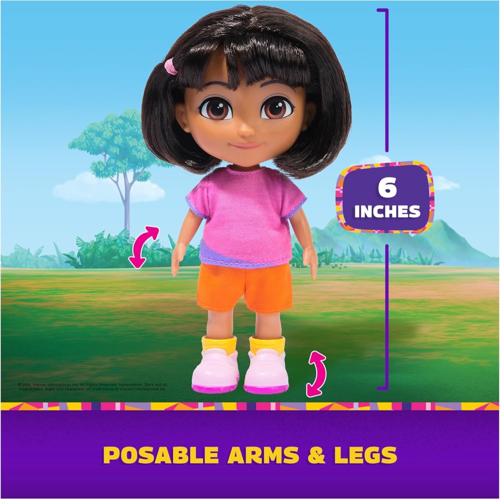 Dora the Explorer – Best Friends Dora & Boots Basic Doll (6‑inch)