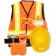 Construction Worker Costume Role Play Set (6 pcs)