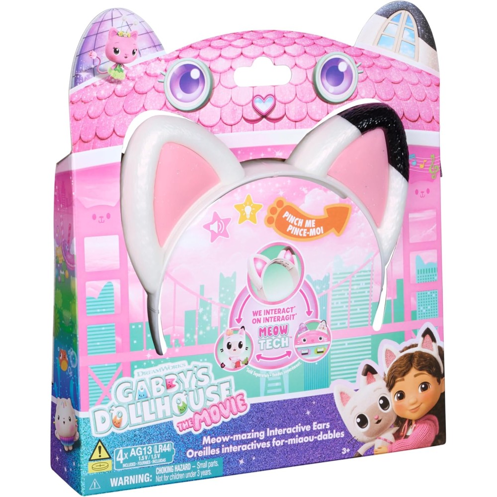 Gabby’s Dollhouse Meow‑mazing Interactive Ears Headband
