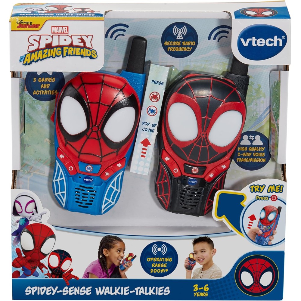 VTech Spidey‑Sense Walkie‑Talkies