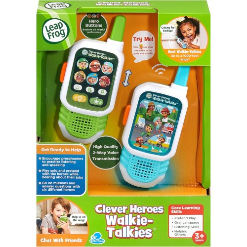 LeapFrog Clever Heroes Walkie‑Talkies