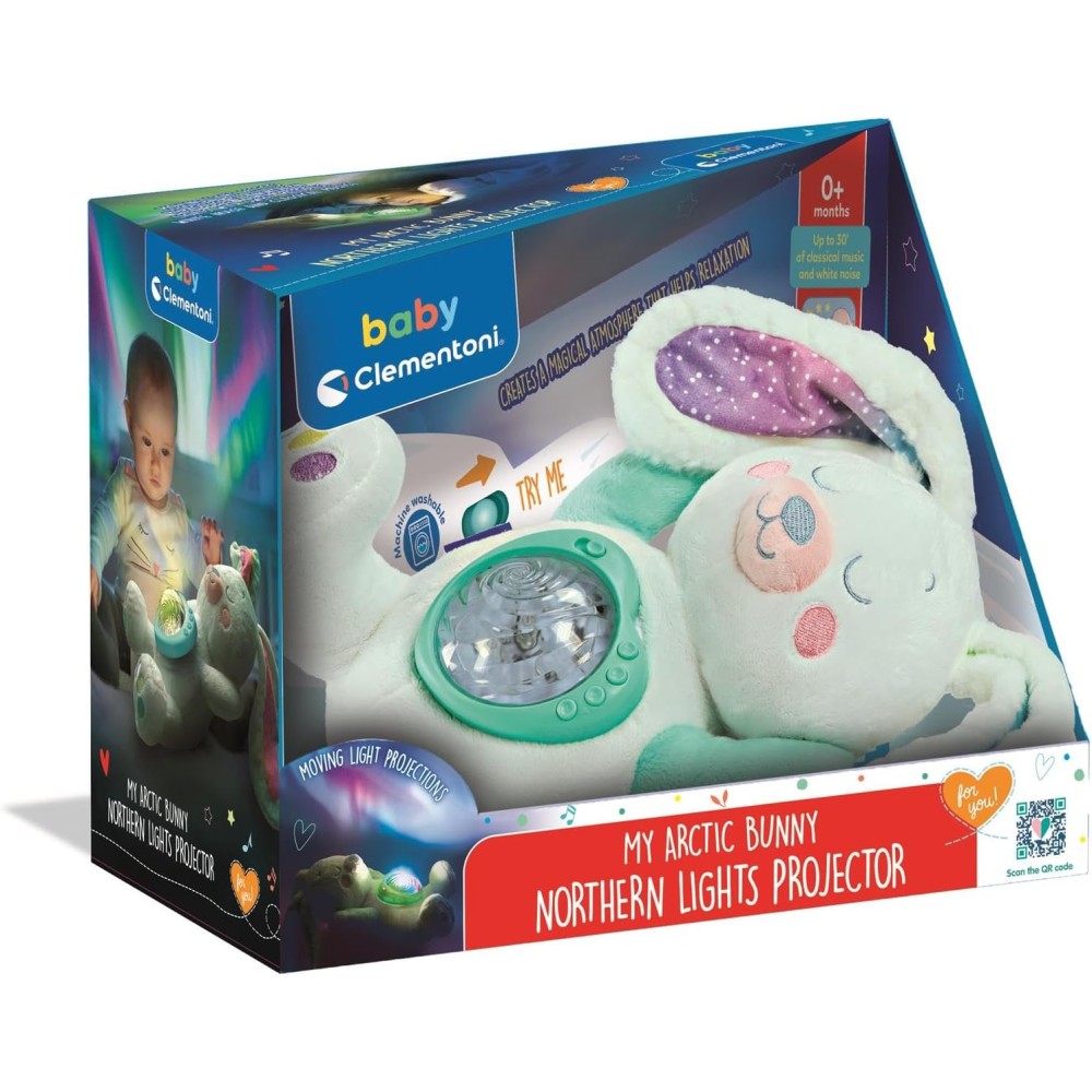 Baby Clementoni Northern Lights Projector Plush