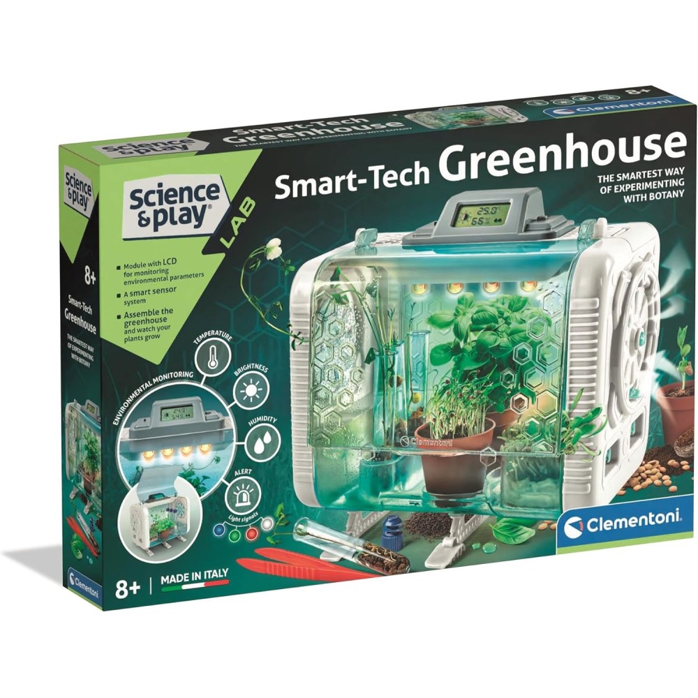 Clementoni Hi‑Tech Greenhouse STEM Kit