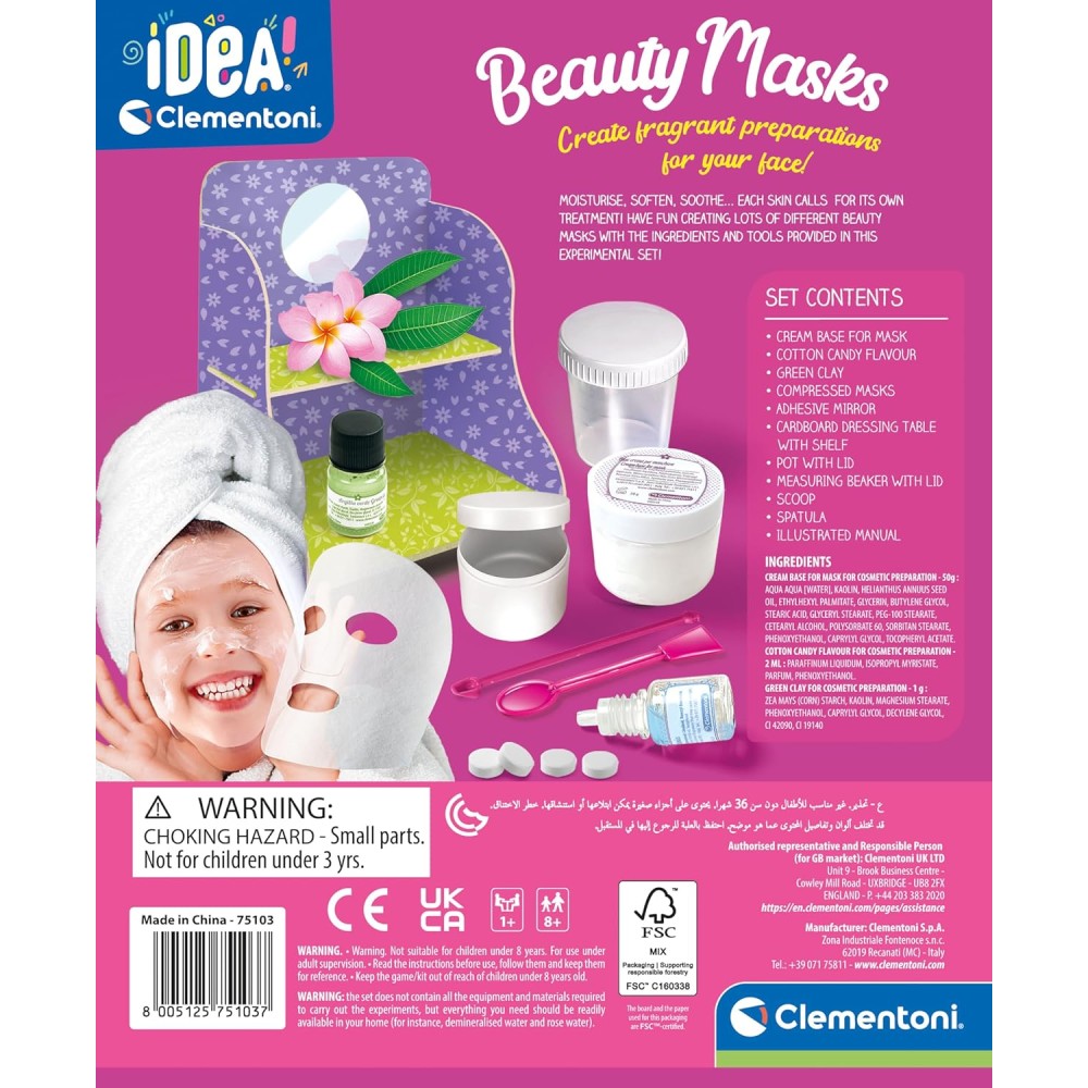 Clementoni IDEA Beauty Mask Lab