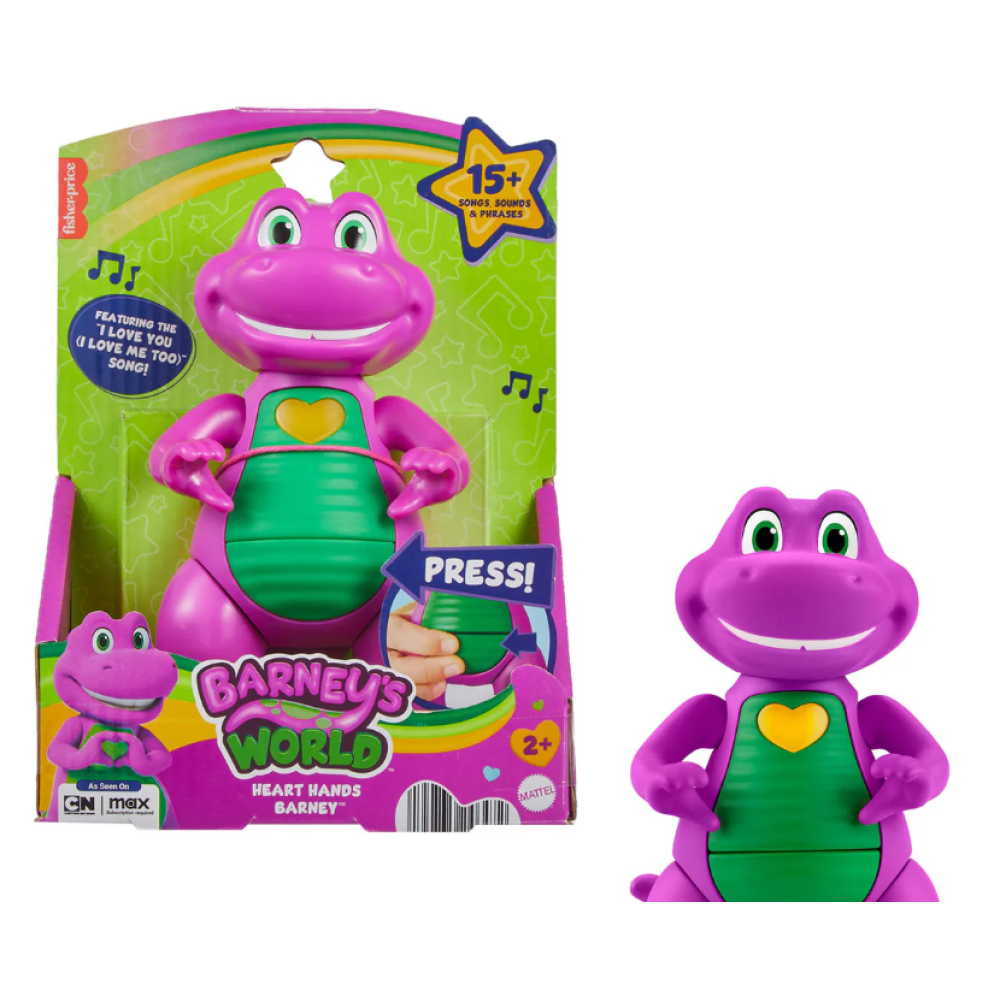 Barney’s World: Heart Hands Barney Musical Figure