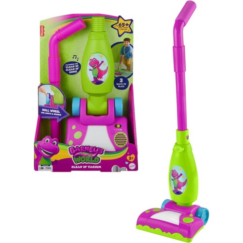 Barney’s World Clean Up Vacuum - Musical Toddler Pretend Play Toy