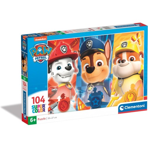 Paw Patrol “Patrol” 104‑piece SuperColor puzzle