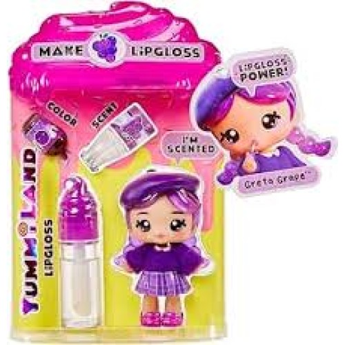 Yummiland Lip Gloss Doll Character Asst
