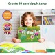 Skillmatics Fun Foil Art And Craft Activity Set World Of Animals