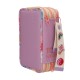TOPModel Triple Pencil Case With Pendant – GIRL POWER – Fully Filled 3 Compartment Pencil Case