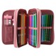 Miss Melody Triple Pencil Case LED – Light-Up Horse 3 Compartment Filled Set 0013416