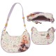 TOPModel Small Halfmoon Handbag COWGIRL – Crescent Shoulder Bag with Adjustable Strap 0013670
