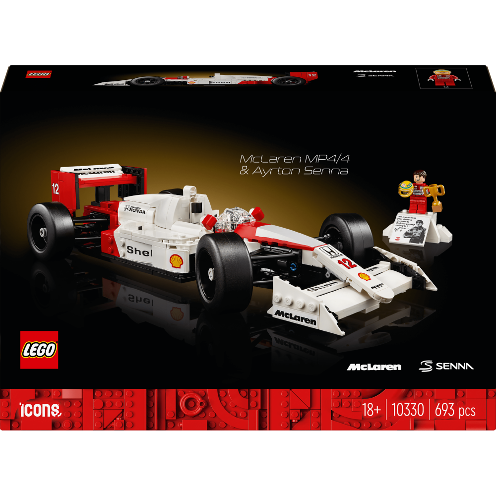 LEGO Icons McLaren MP4/4 & Ayrton Senna Set 10330