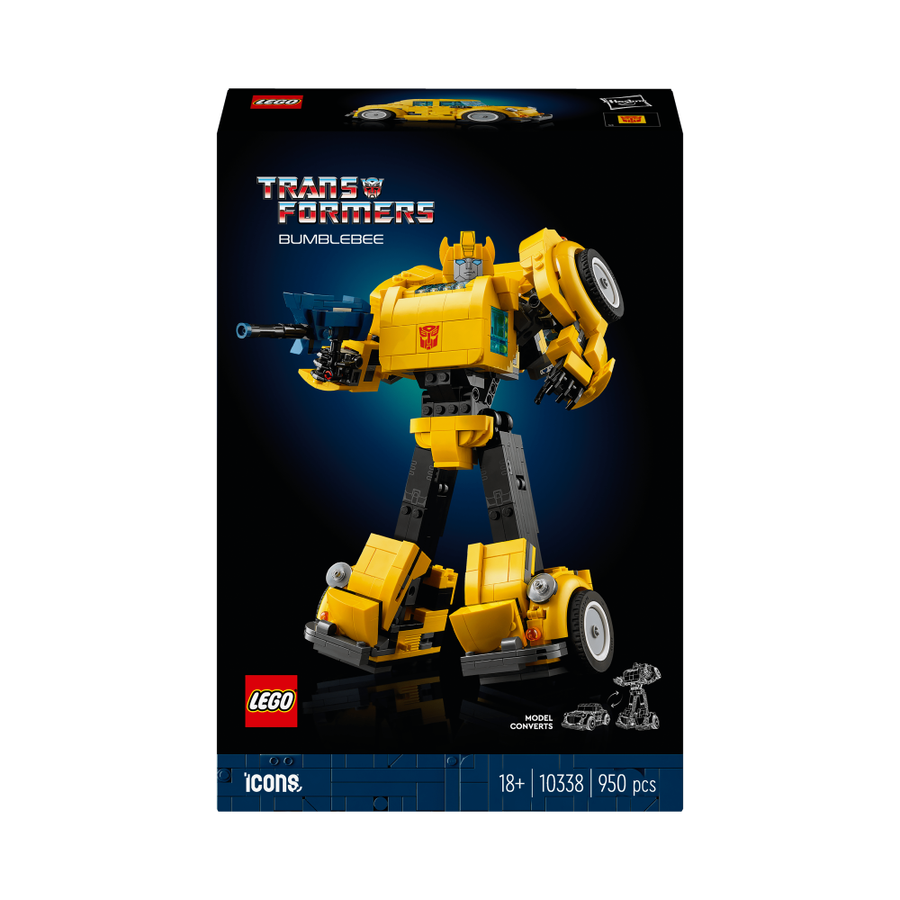 LEGO Icons Transformers Bumblebee Model Set 10338