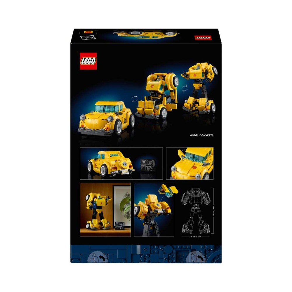 LEGO Icons Transformers Bumblebee Model Set 10338