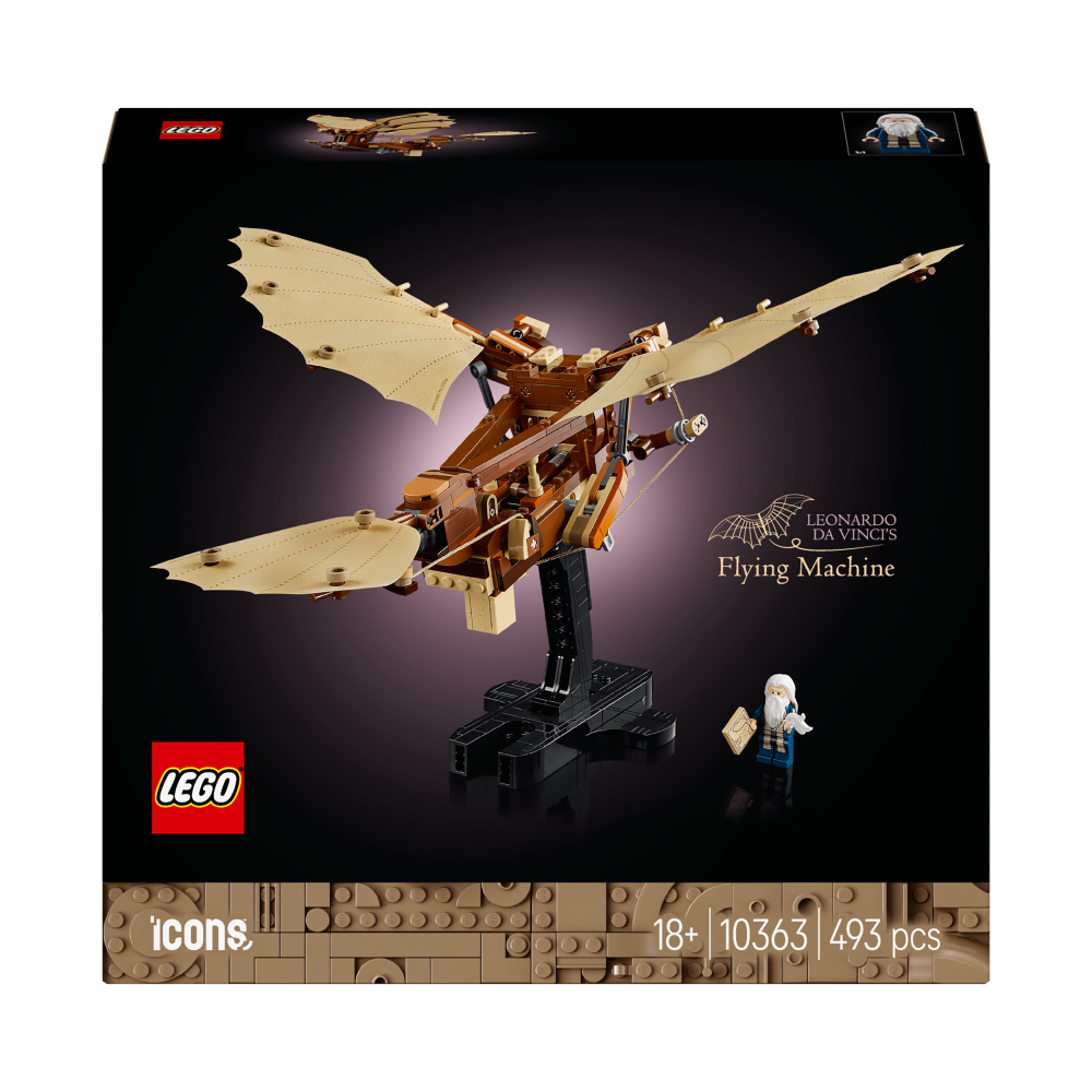 LEGO Icons Leonardo da Vinci’s Flying Machine 10363