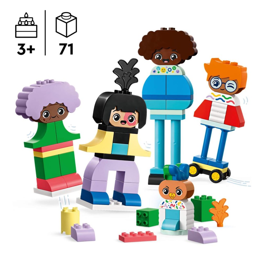 Lego Buildable People with Big Emotions - 10423