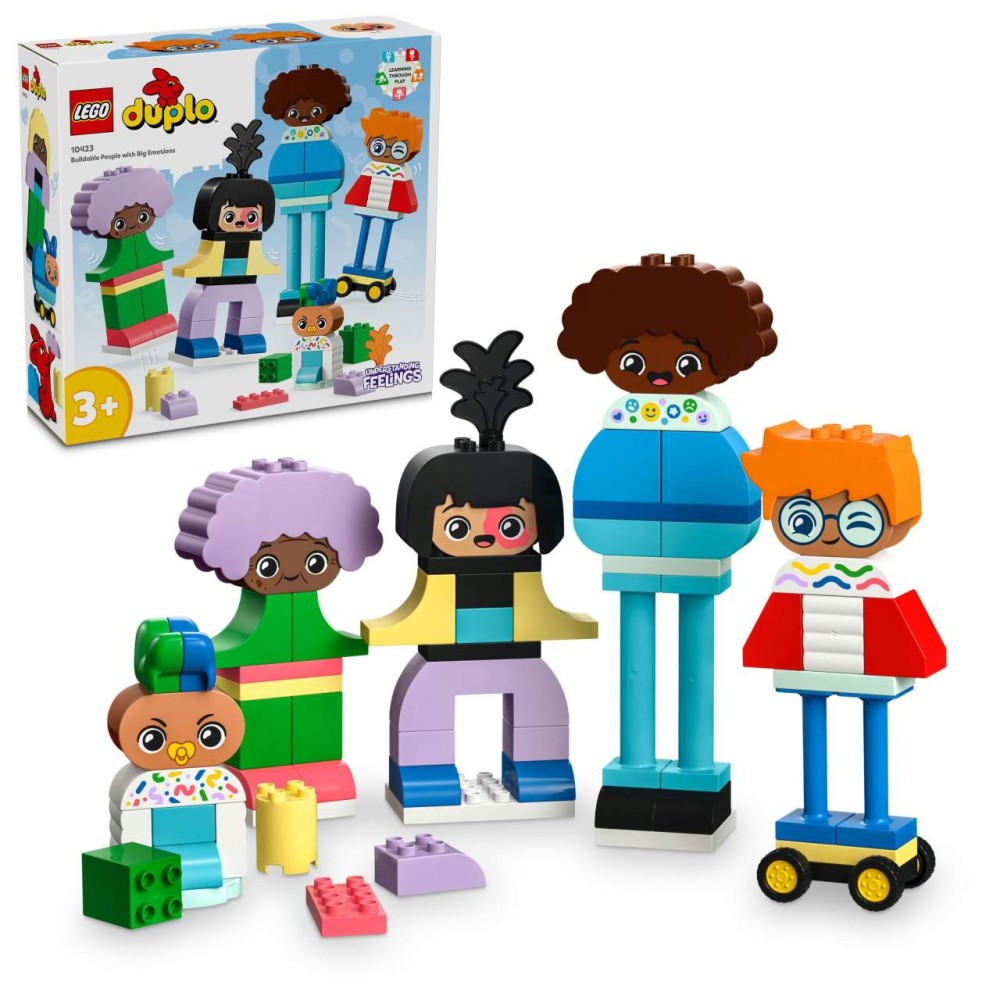 Lego Buildable People with Big Emotions - 10423