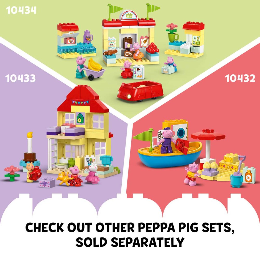 LEGO DUPLO Peppa Pig Garden and Tree House Toy 10431