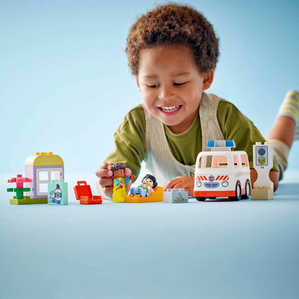 LEGO DUPLO Ambulance & Driver Educational Toys 10447