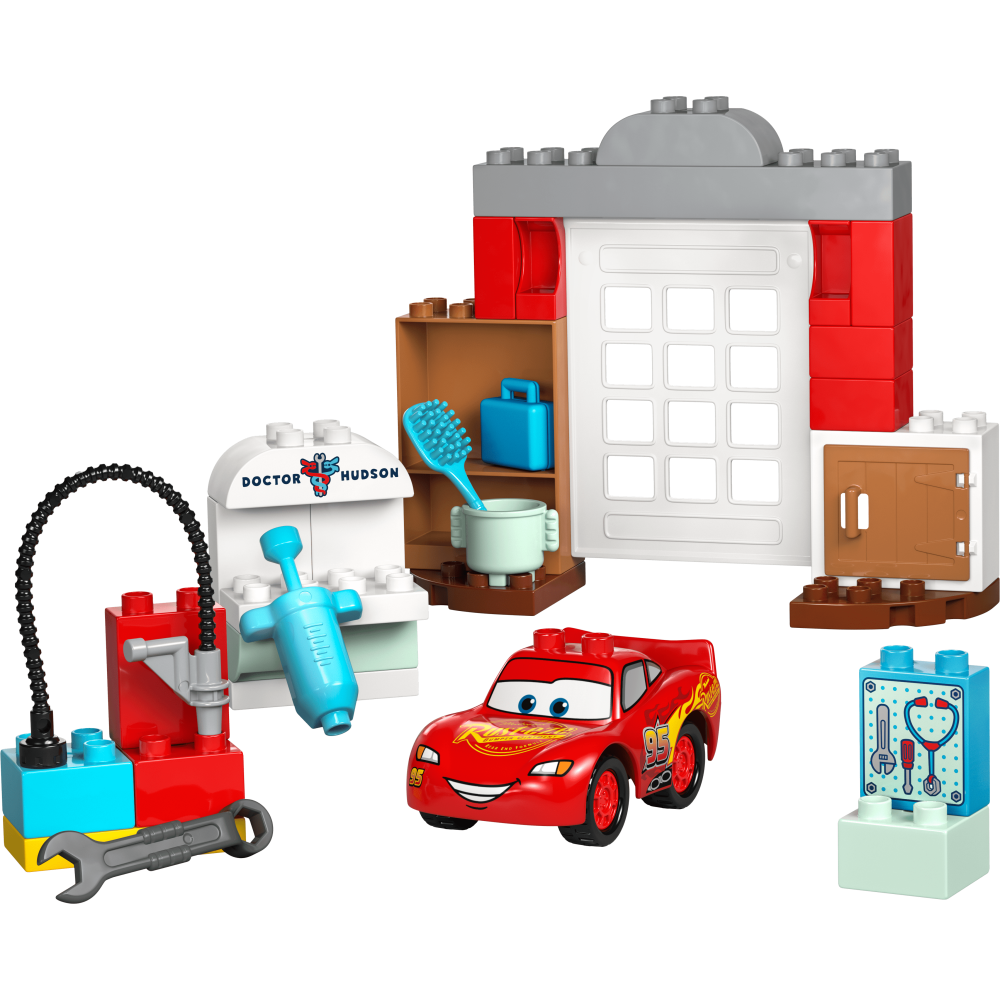 Lego McQueens Visit to Docs Garage - 10456