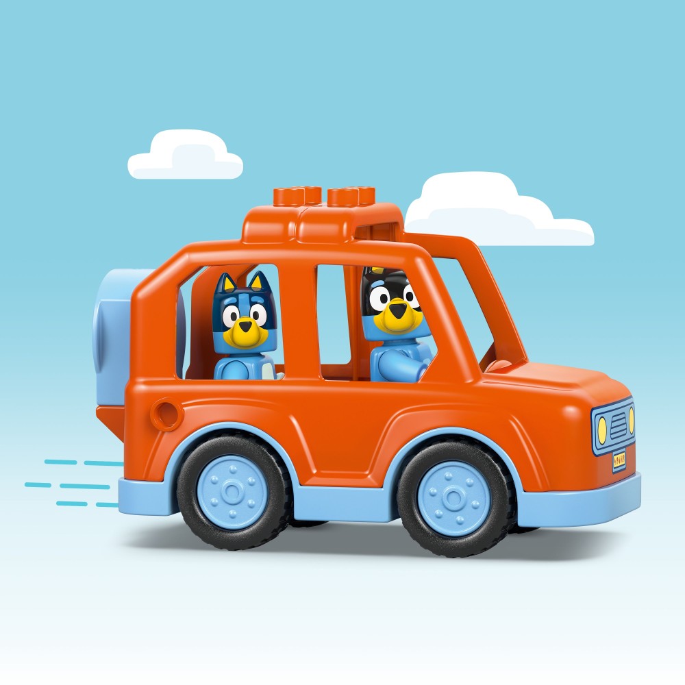LEGO DUPLO Bluey Ice Cream Trip with Bluey Toddler Toy 10458