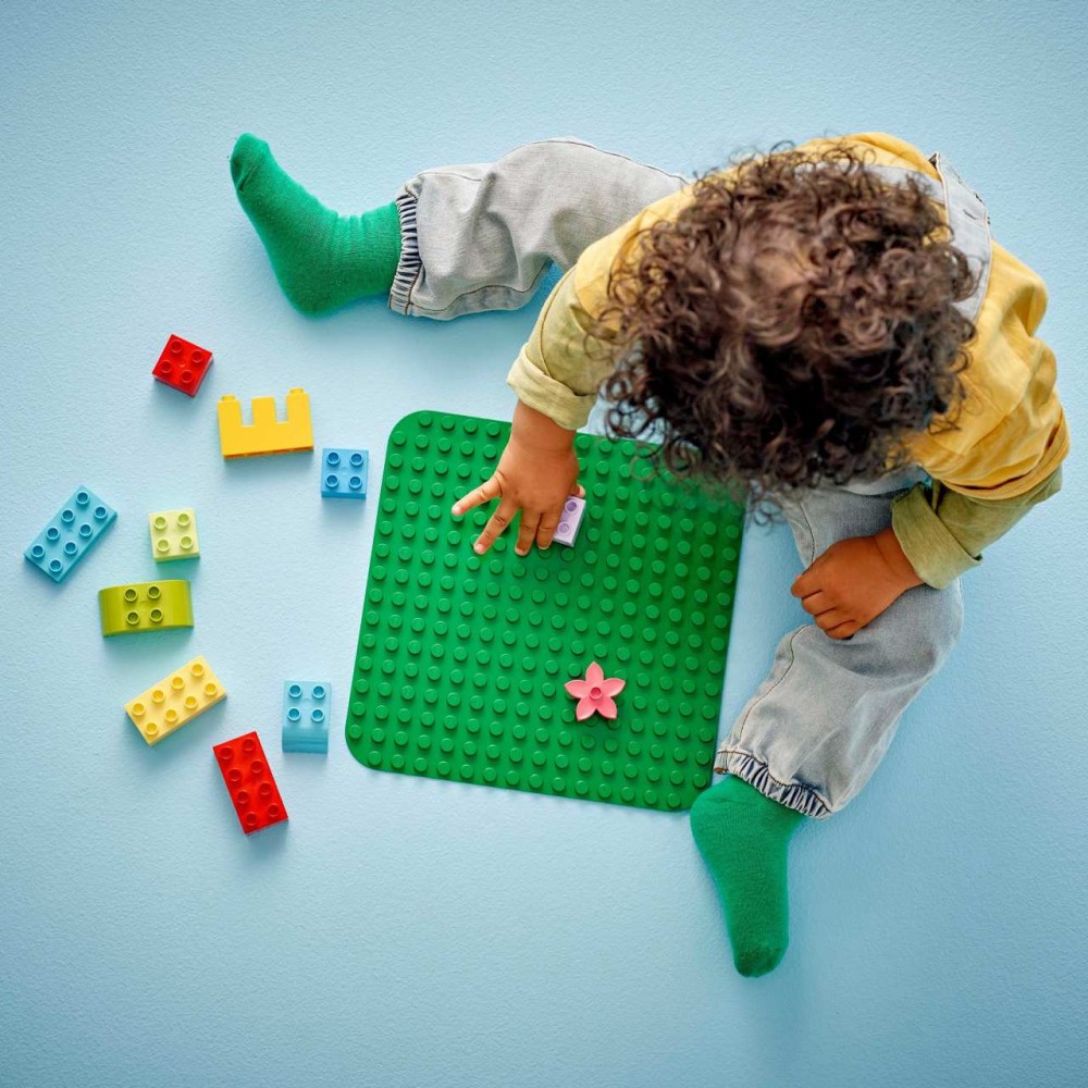 LEGO DUPLO Green Building Plate Toy for Kids 10460
