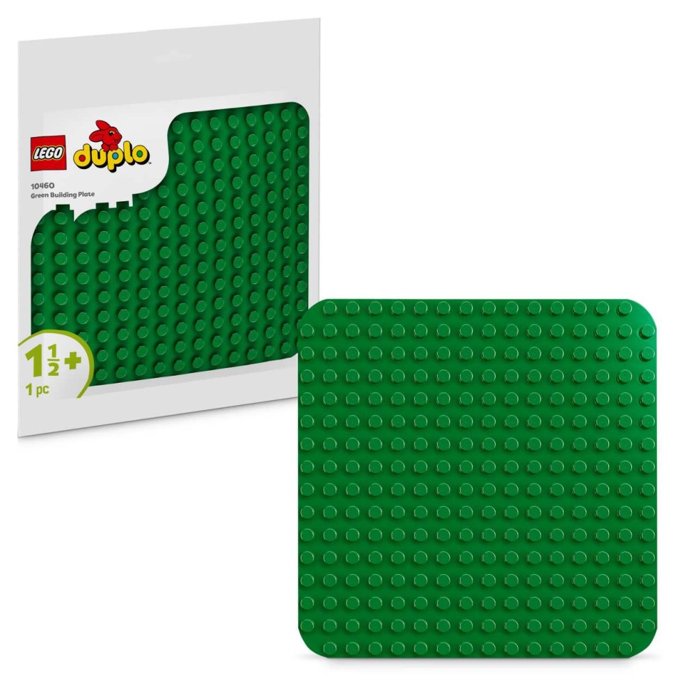 LEGO DUPLO Green Building Plate Toy for Kids 10460