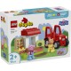 LEGO DUPLO Peppa Pig Tractor and Market Toy 10468 