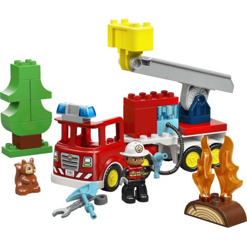 LEGO DUPLO Fire Engine with Hose and Firefighter 10473 (10473)