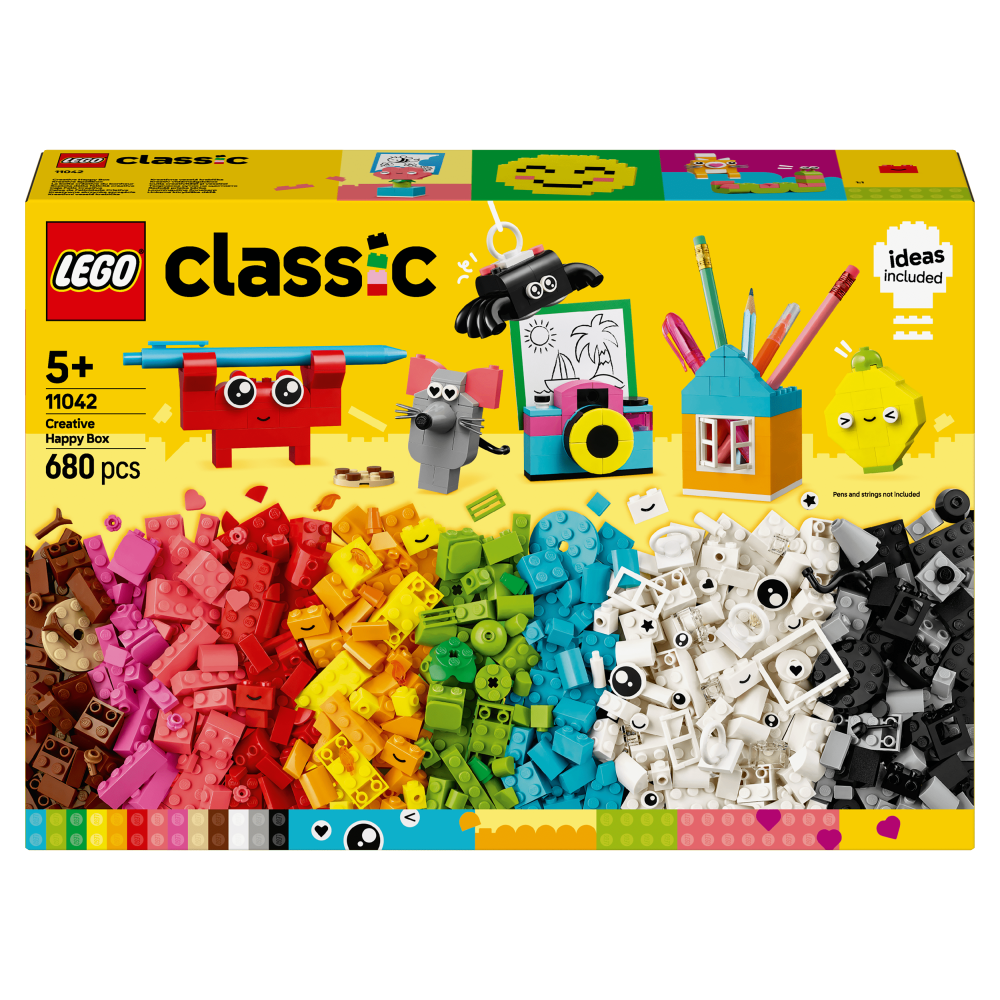 LEGO Classic Creative Happy Box Building Toys 11042