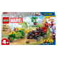 LEGO Marvel Spidey And His Amazing Friends Spin and Electro Dinosaur Vehicle Chase 11198