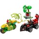 LEGO Marvel Spidey And His Amazing Friends Spin and Electro Dinosaur Vehicle Chase 11198