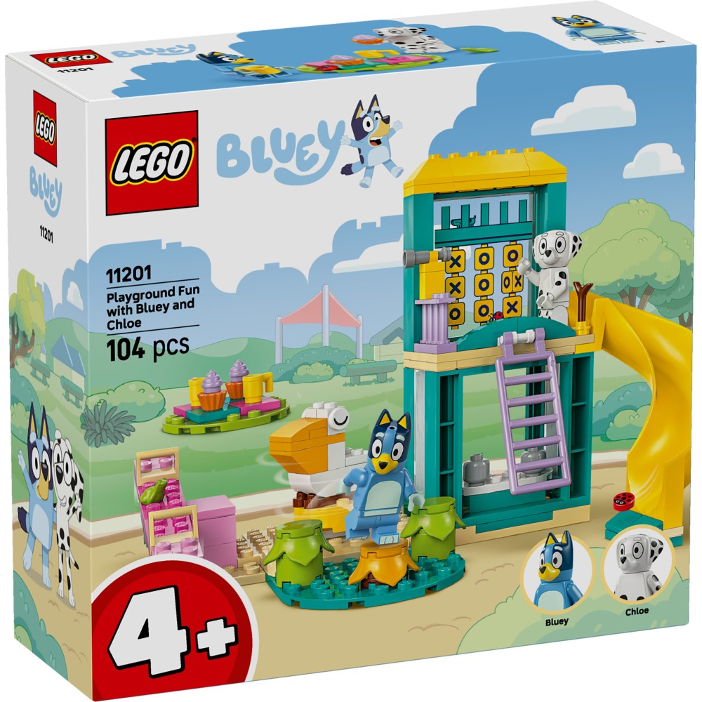LEGO Bluey Playground Fun with Bluey & Chloe (11201)