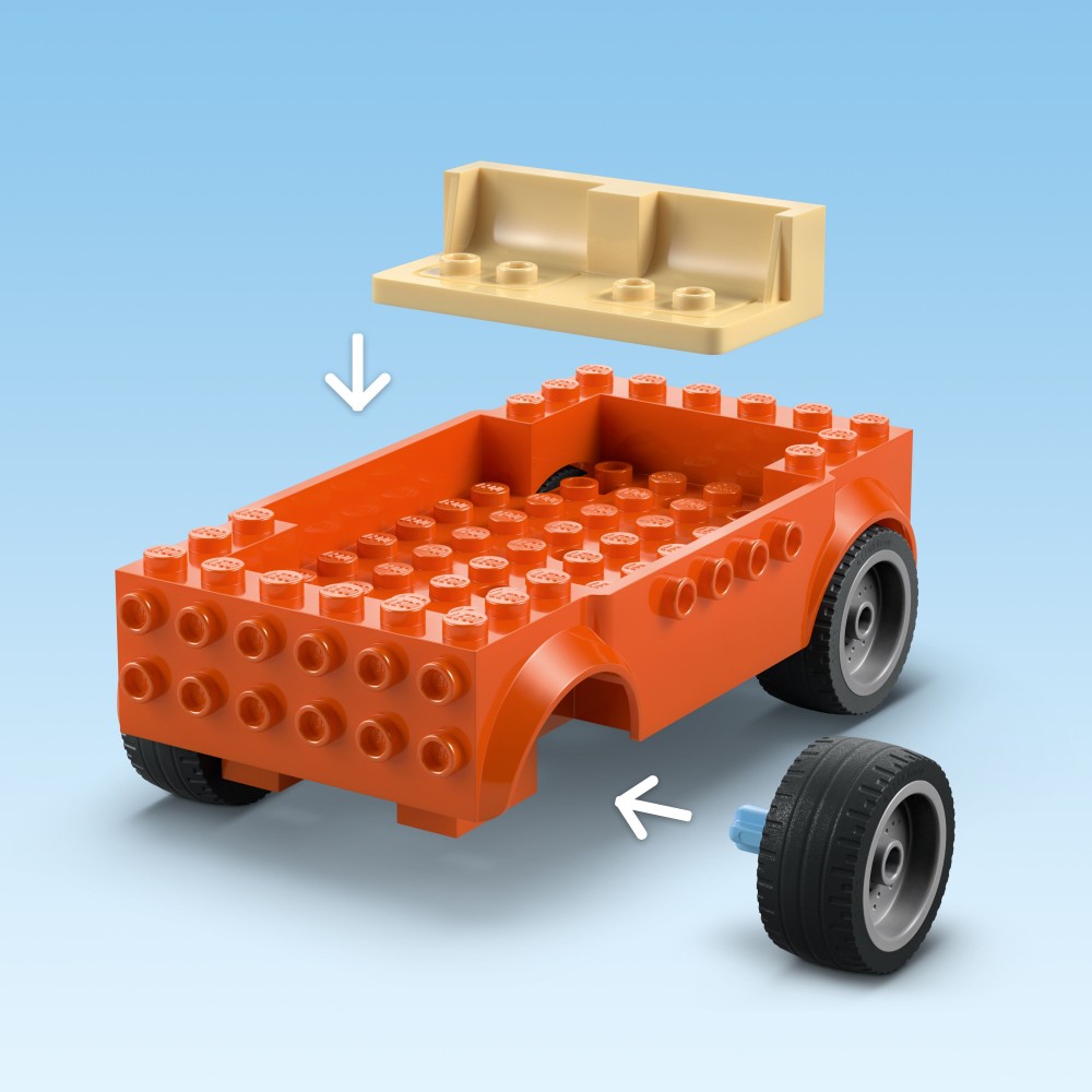 LEGO Bluey: Bluey’s Beach & Family Car Trip (11202)