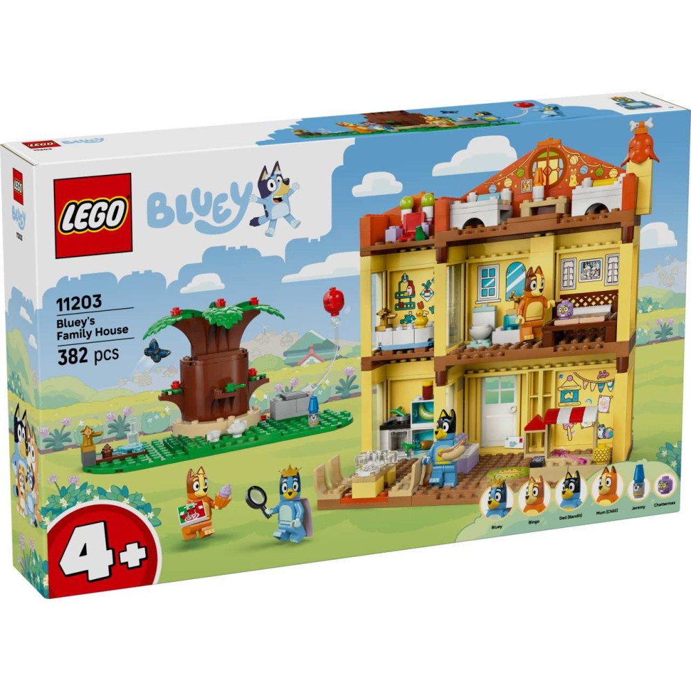 LEGO Bluey: Bluey’s Family House Toy Playset 11203 (11203)